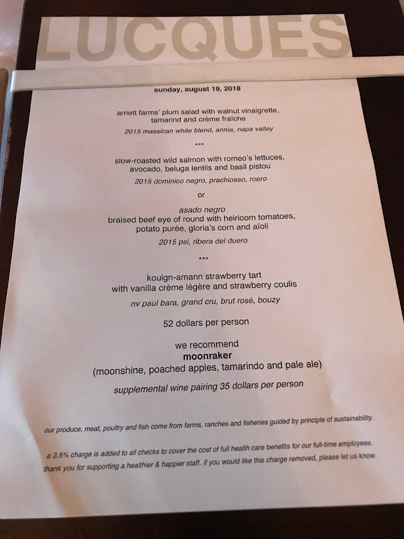 Lucques interior and dining atmosphere 4